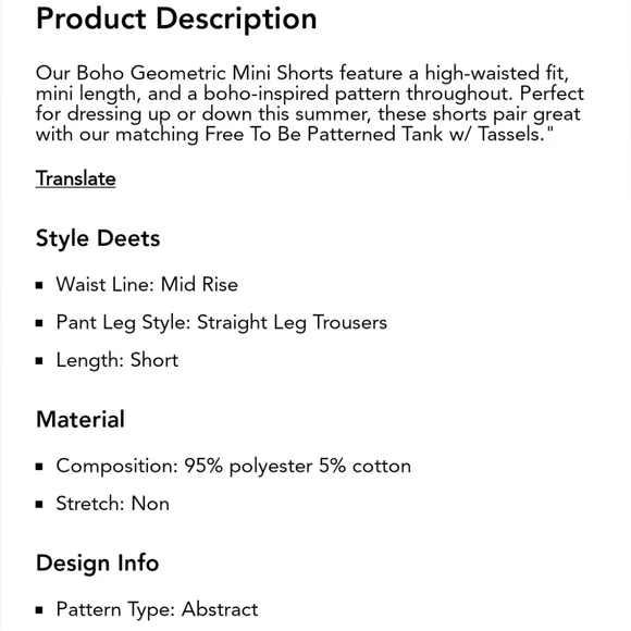 Cider Boho Geometric Set S - Picture 8 of 8